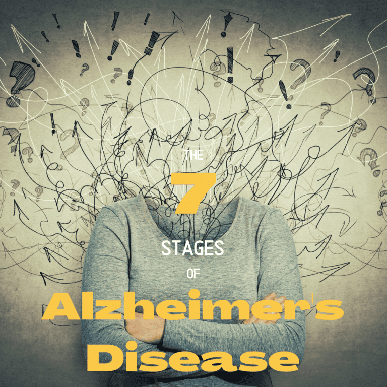 The 7 stages of Alzheimer's disease