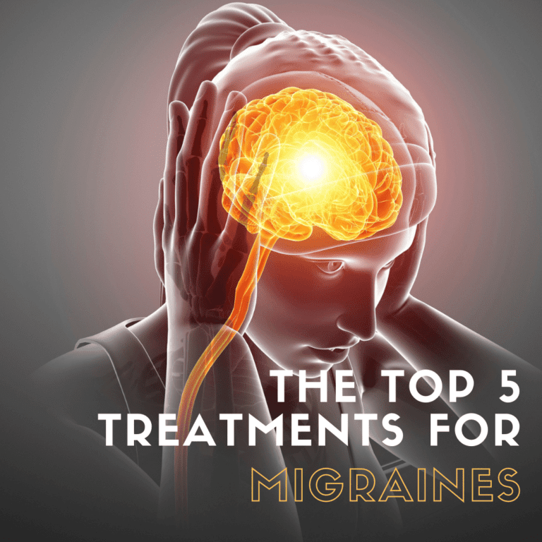 The Top 5 Treatments for migraines