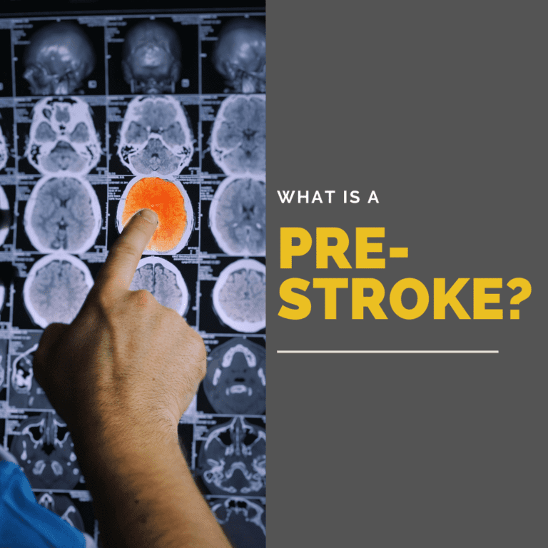 What is a pre stroke