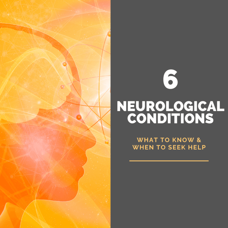 6 neurological conditions