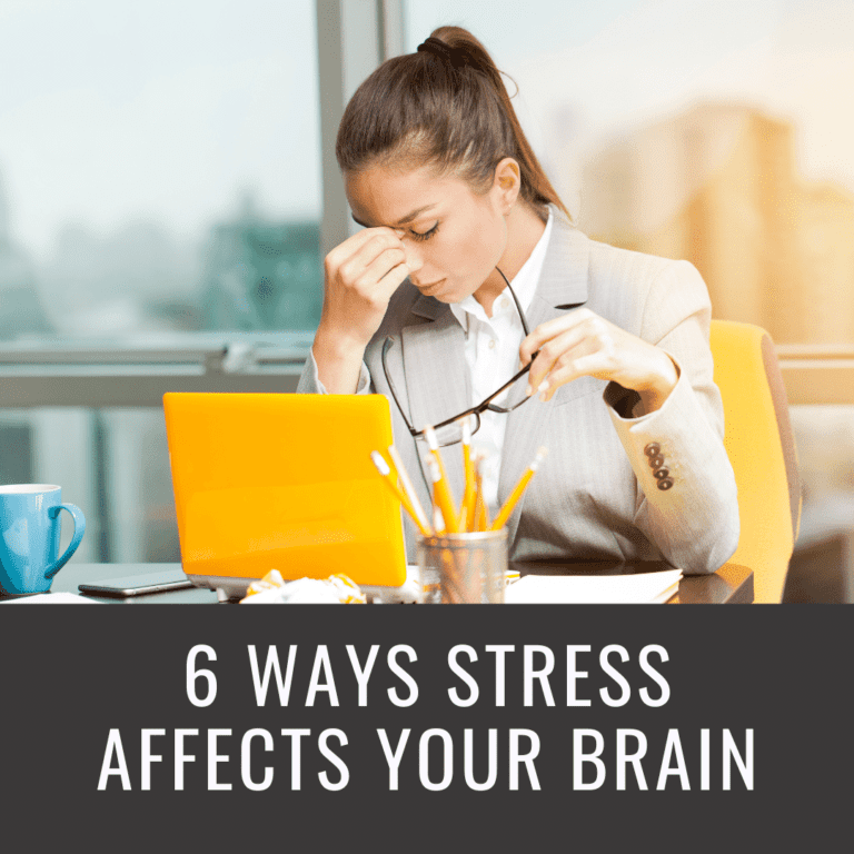 6 ways stress affects your brain