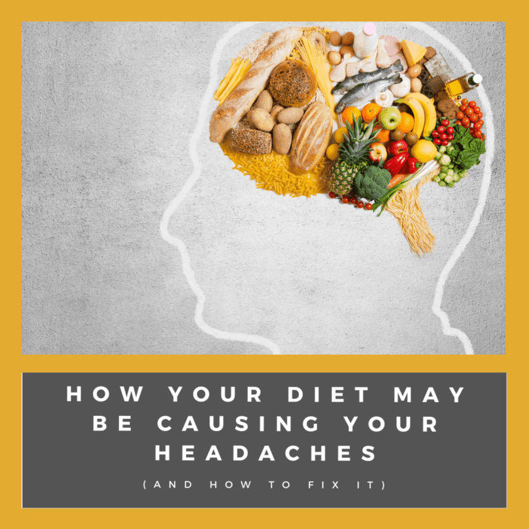 How Your Diet may be causing your headaches
