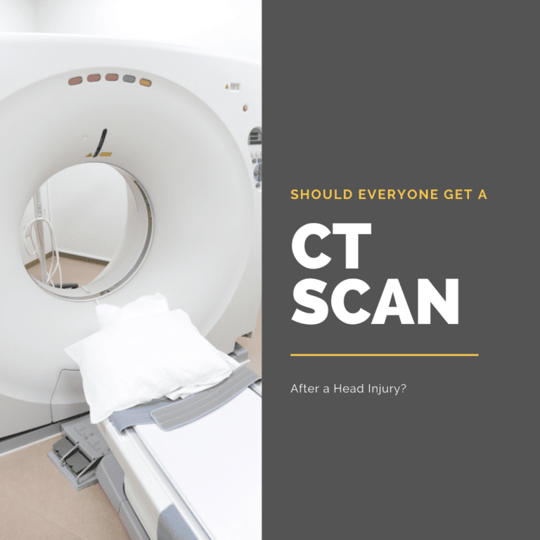 Should Everyone Get a CT Scan after a head injury