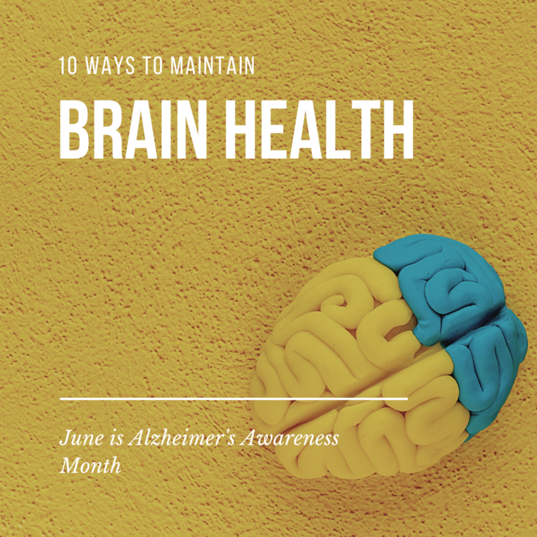 10 Ways to Maintain brain health