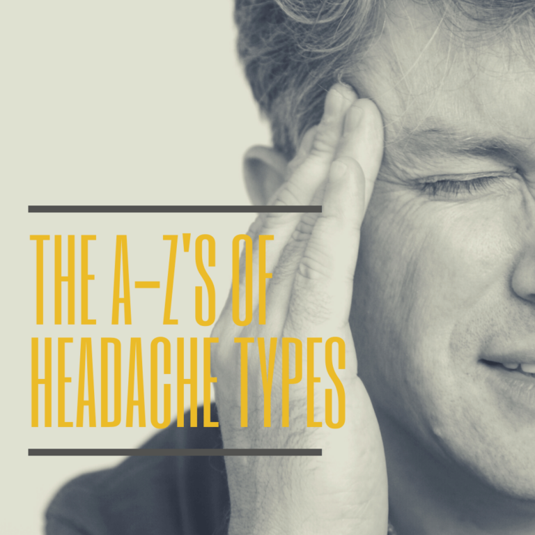 A-Z headache types